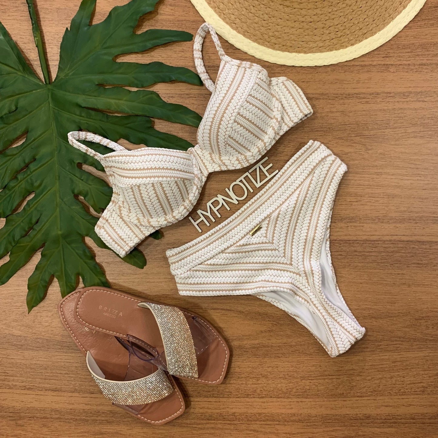 BIKINI MIKAELA - CROCHETE BEGE