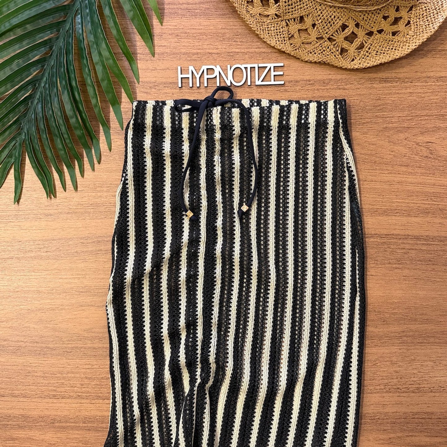 SKIRT LOUISE - CROCHET BLACK