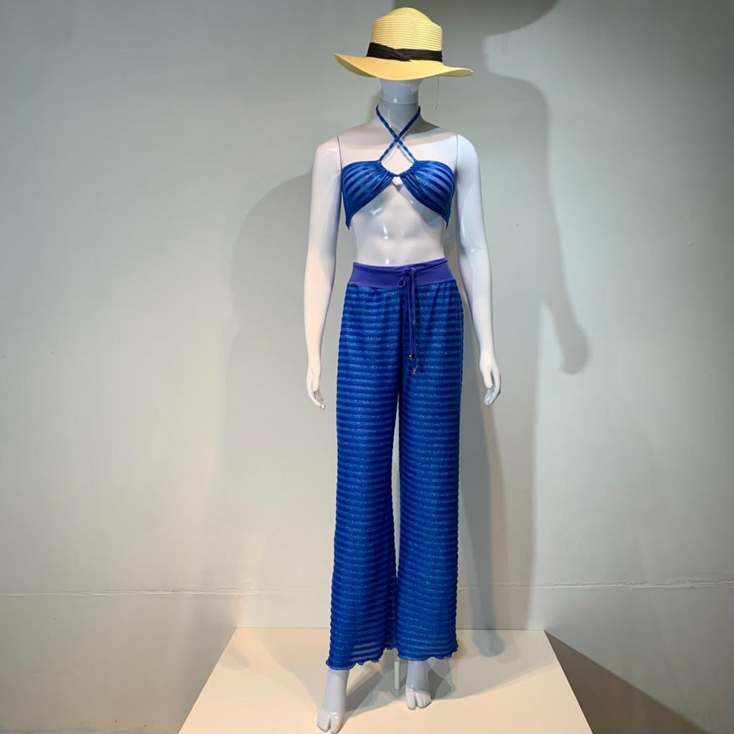 BEACH PANTS TAILANA - BLUE