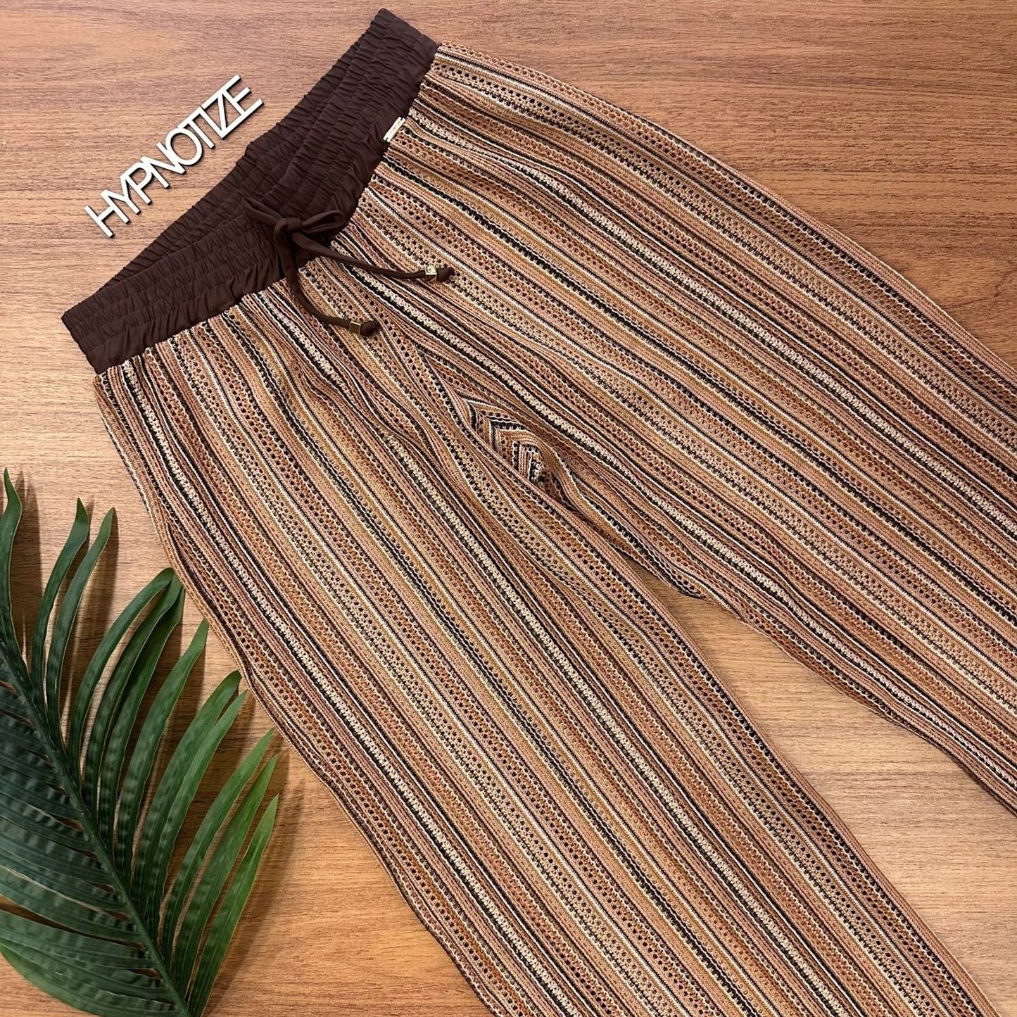 BEACH PANTS - CROCHET CORDOVA MILITARY