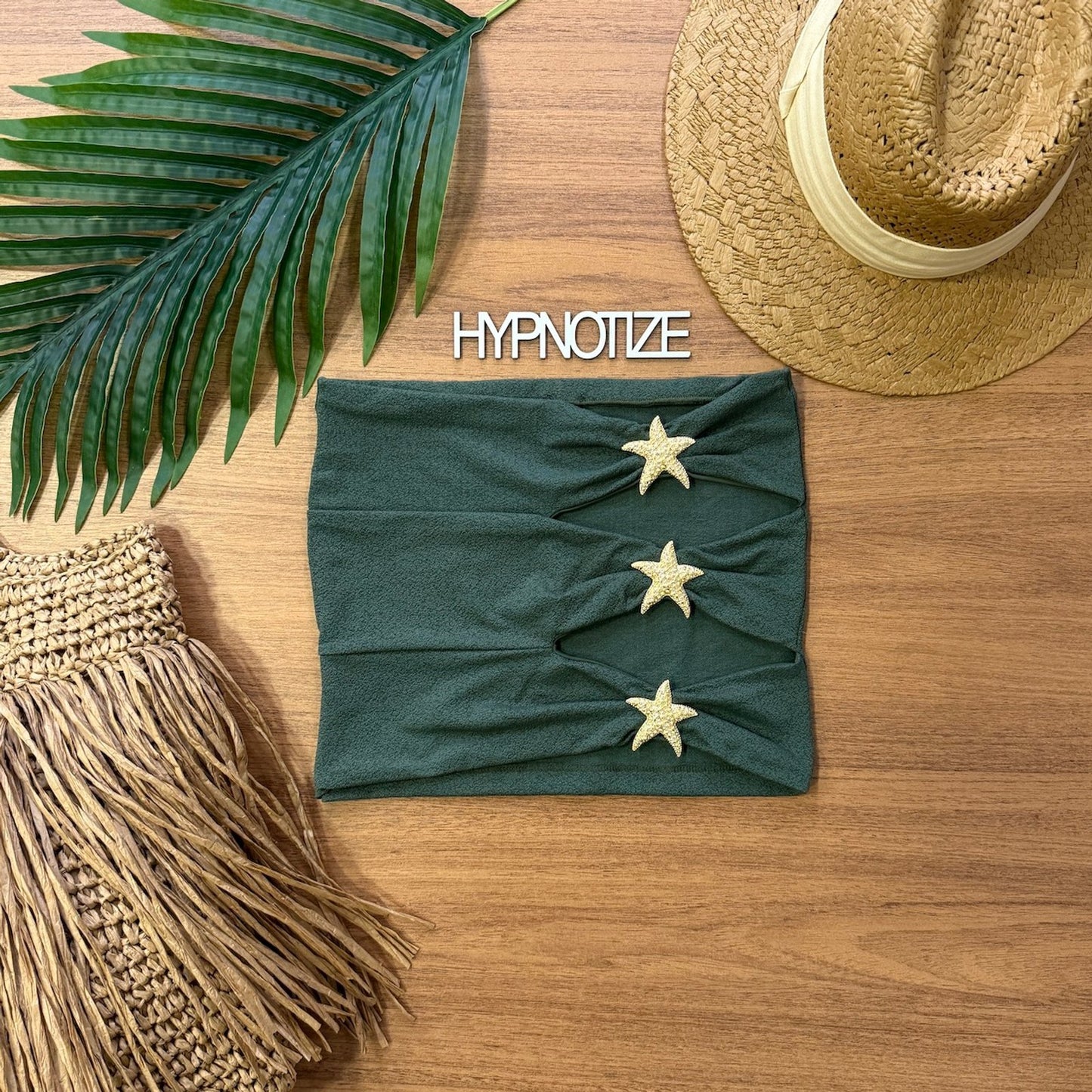 BEACH SKIRT EULALIA - MILITARY