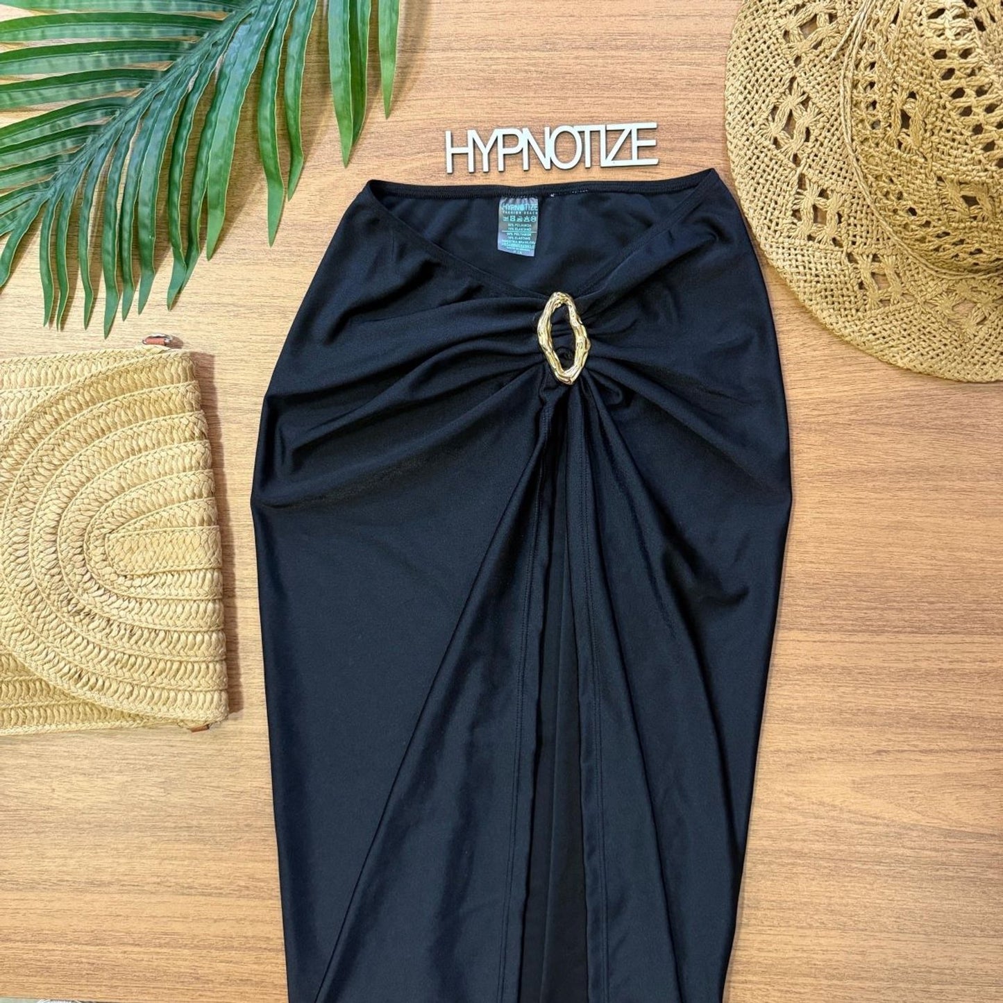 BEACH SKIRT AQUILA - BLACK