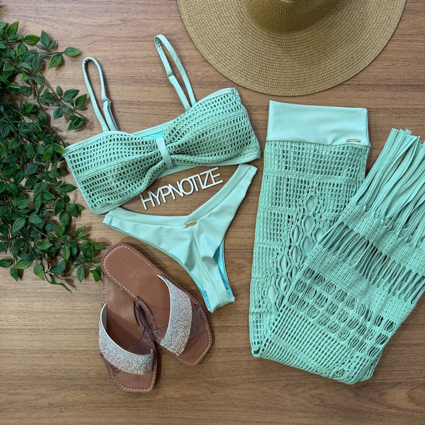 BEACH SKIRT DATIELE - GREEN