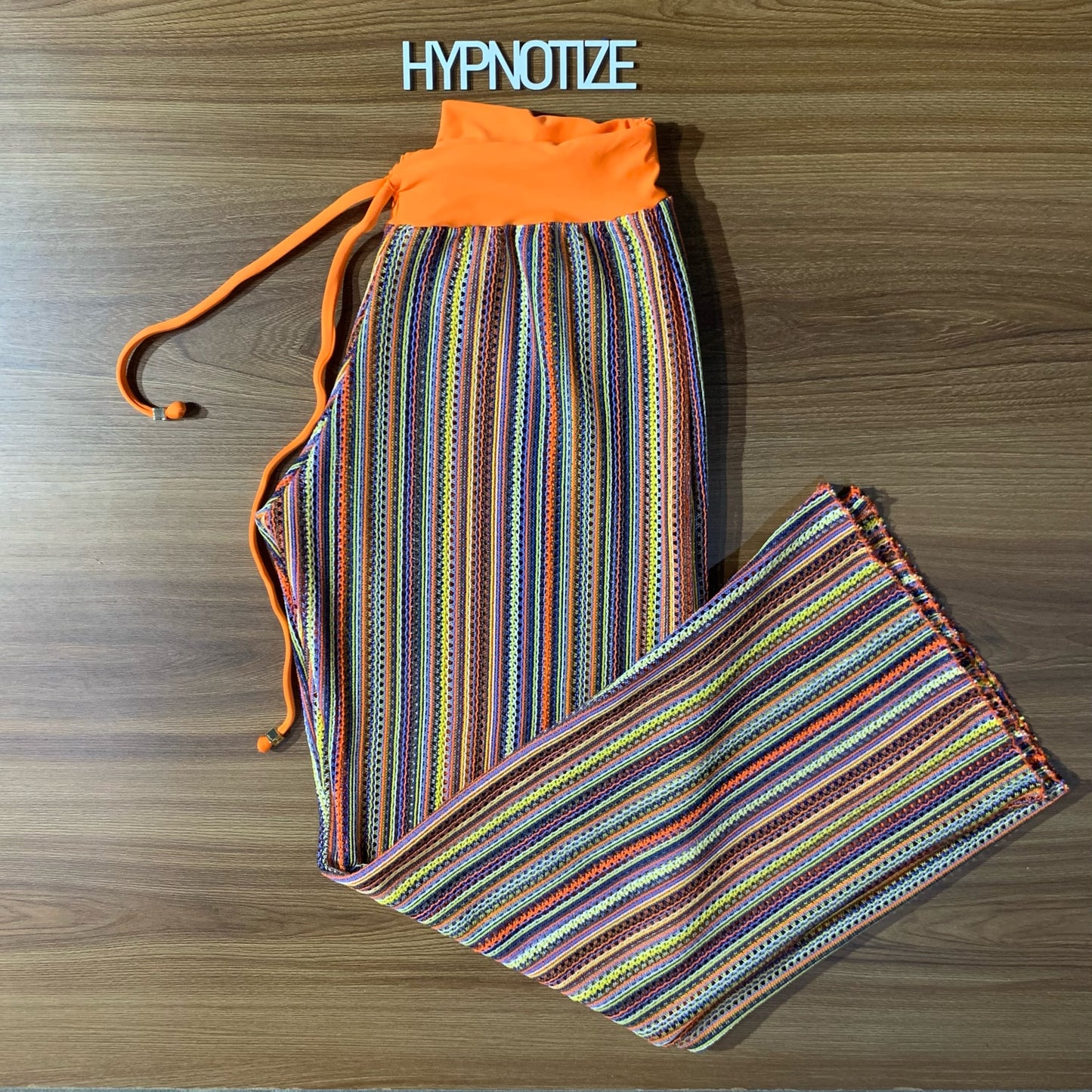 BEACH PANTS - CROCHET ORANGE