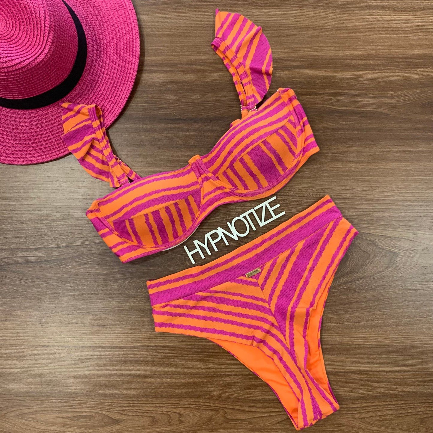 BIKINI ORANGE AND PINK - BIKINI ALESSANDRA