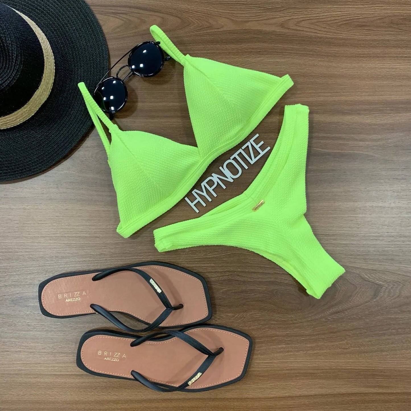 BIKINI POLIANA - YELLOW NEON
