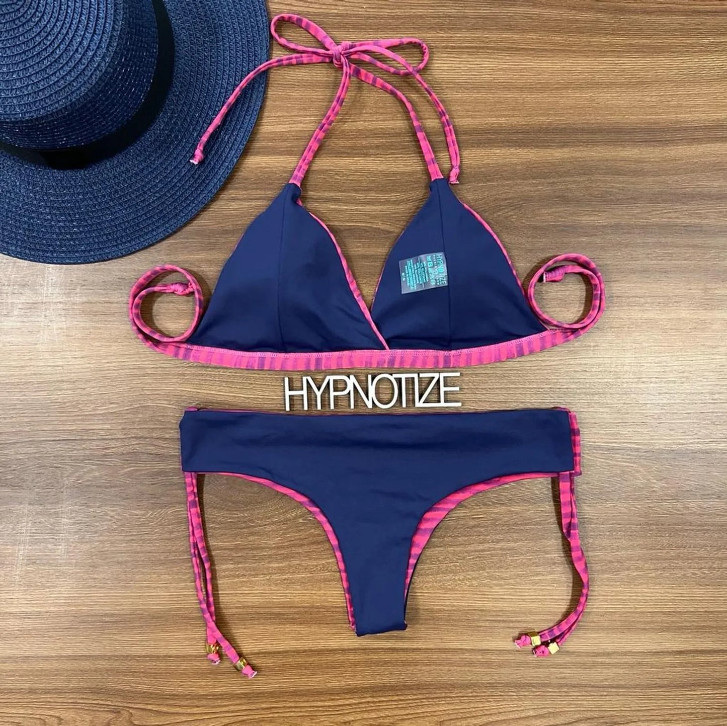 BIKINI LETICIA - LAMBADA/NAVY BLUE