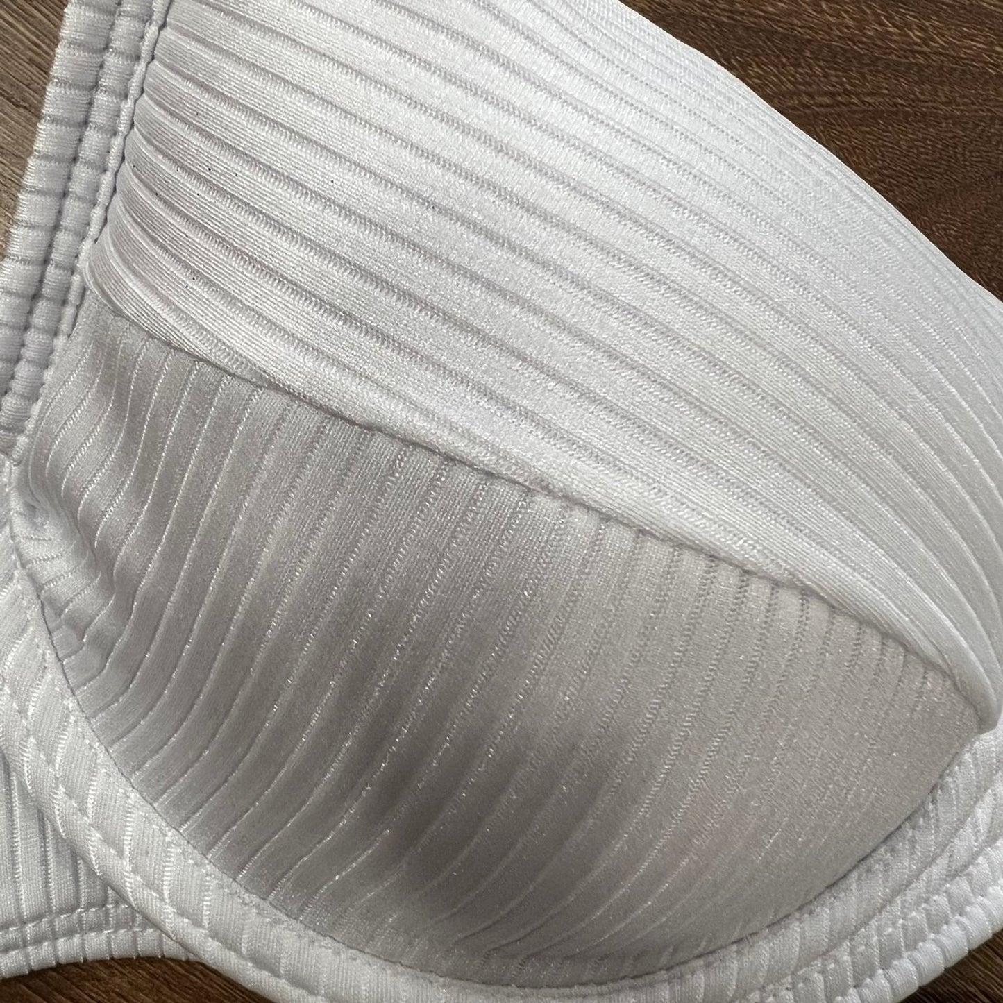 BIKINI CATIELE - LUREX CANELADO WHITE