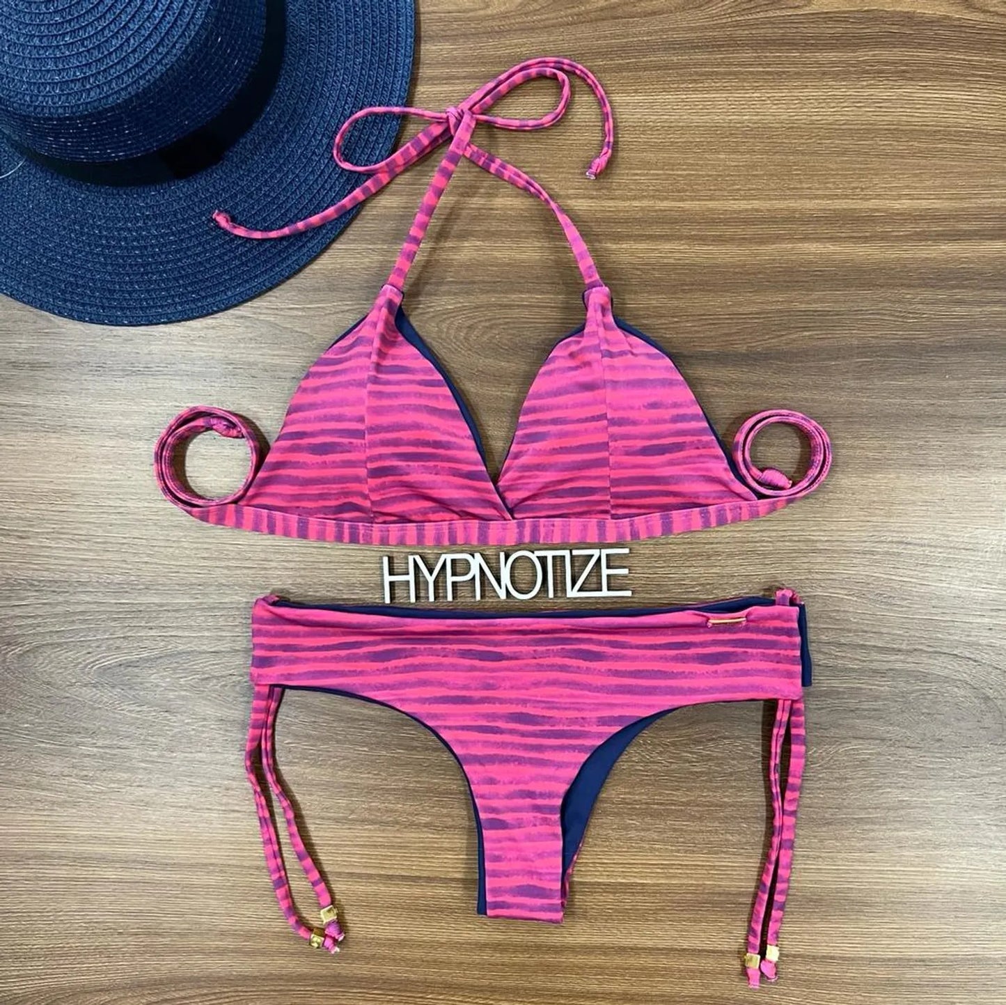 BIKINI LETICIA - LAMBADA/NAVY BLUE