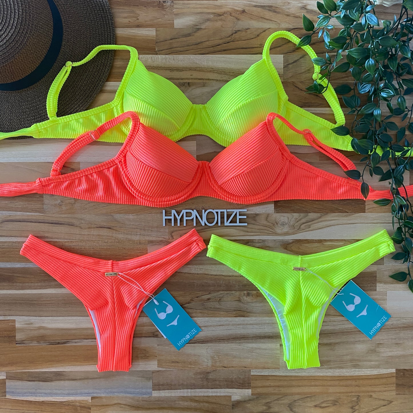 BIKINI CATIELE - LUREX CANELADO ELETRIC