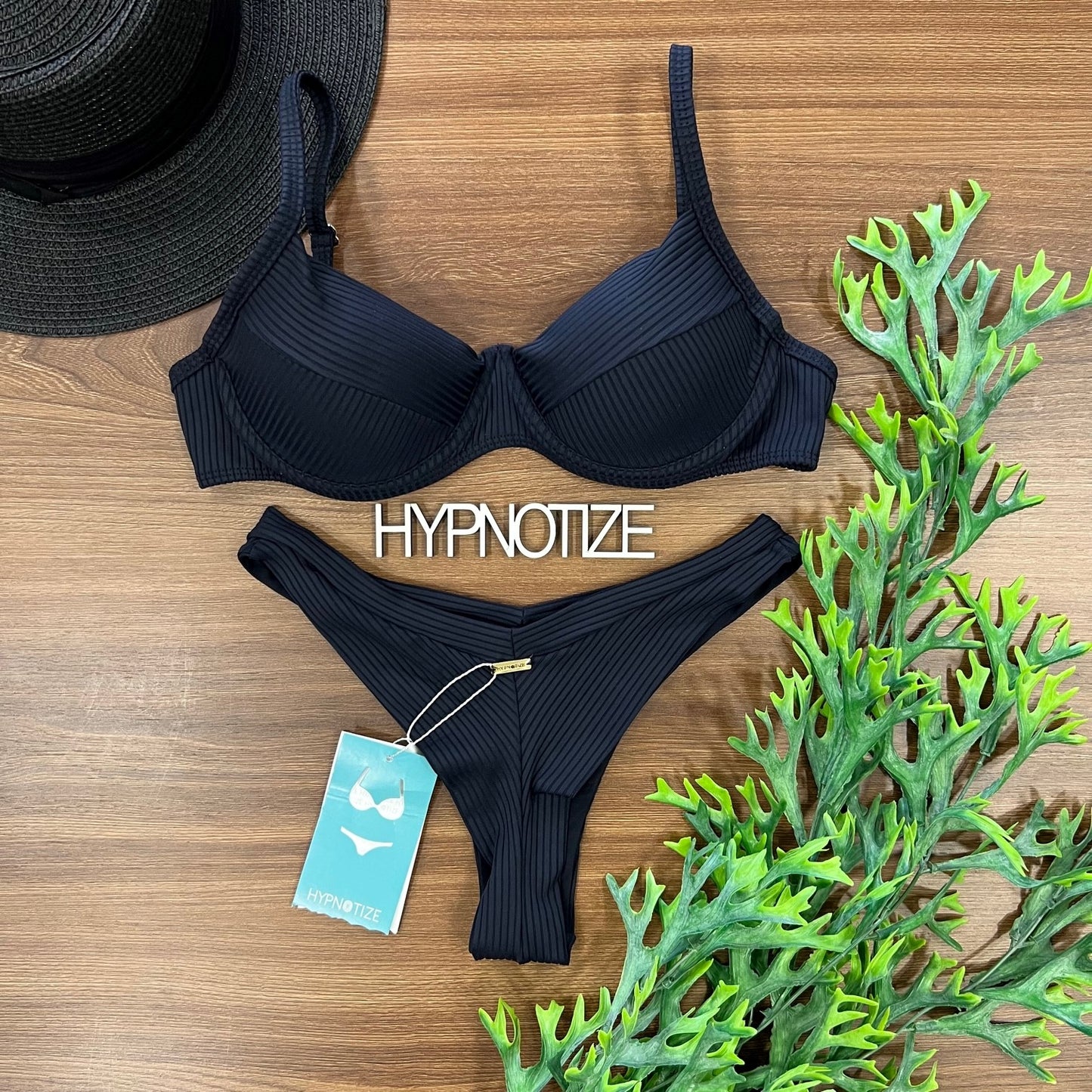 BIKINI CATIELE - CANELADO BLACK