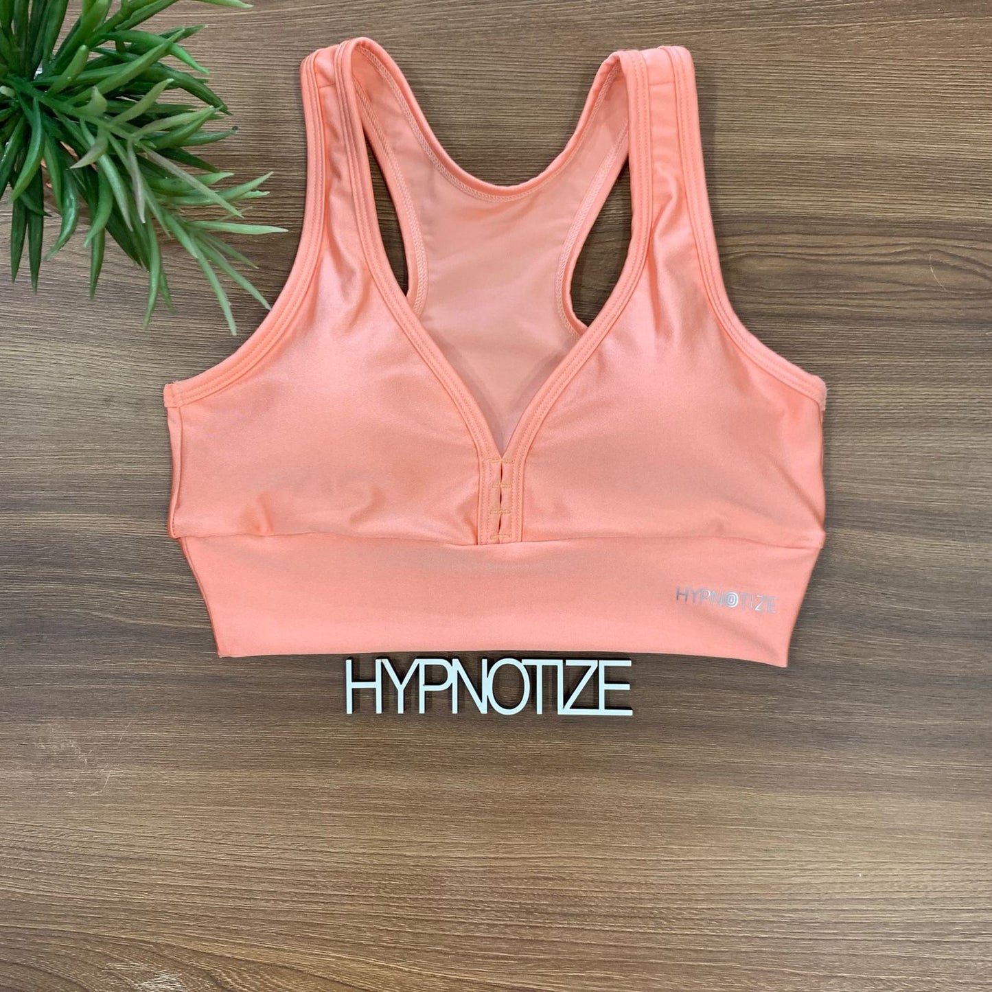 SHORT + SPORTS BRA - LIGHT SALMON