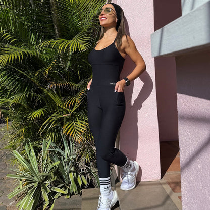 JUMPSUIT THALYA - BLACK