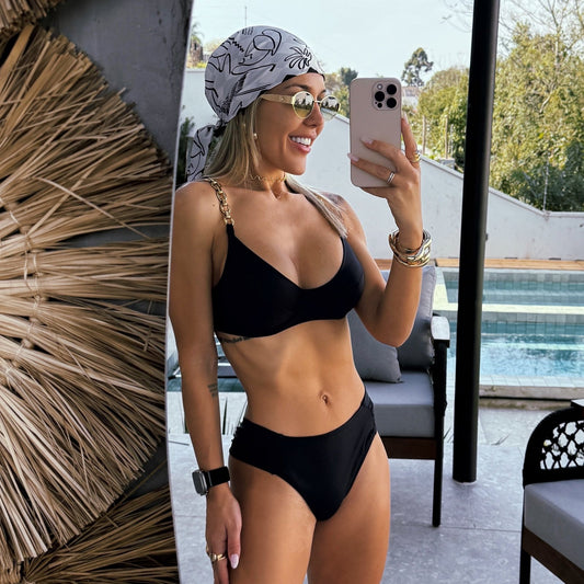 BIKINI CLAUDIANE - BLACK