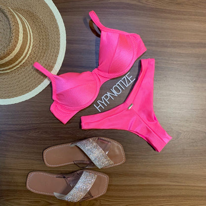 BIKINI CATIELE - LUREX CHICLE