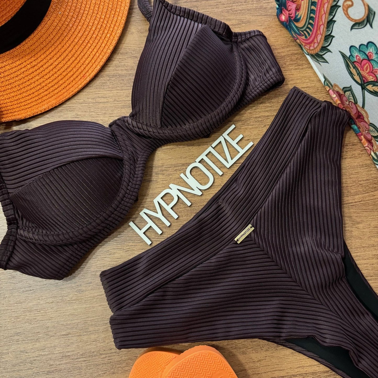 BIKINI MIKAELA - DARK BROWN