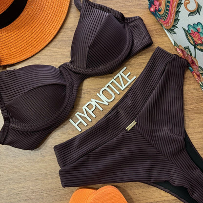 BIKINI MIKAELA - DARK BROWN