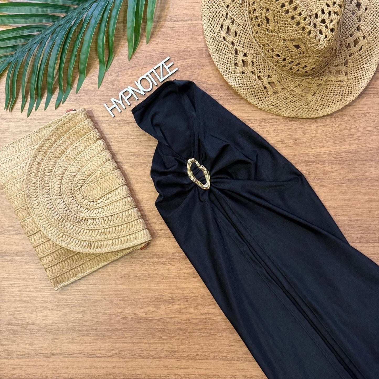 BEACH SKIRT AQUILA - BLACK