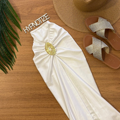 BEACH SKIRT KAVANY - WHITE