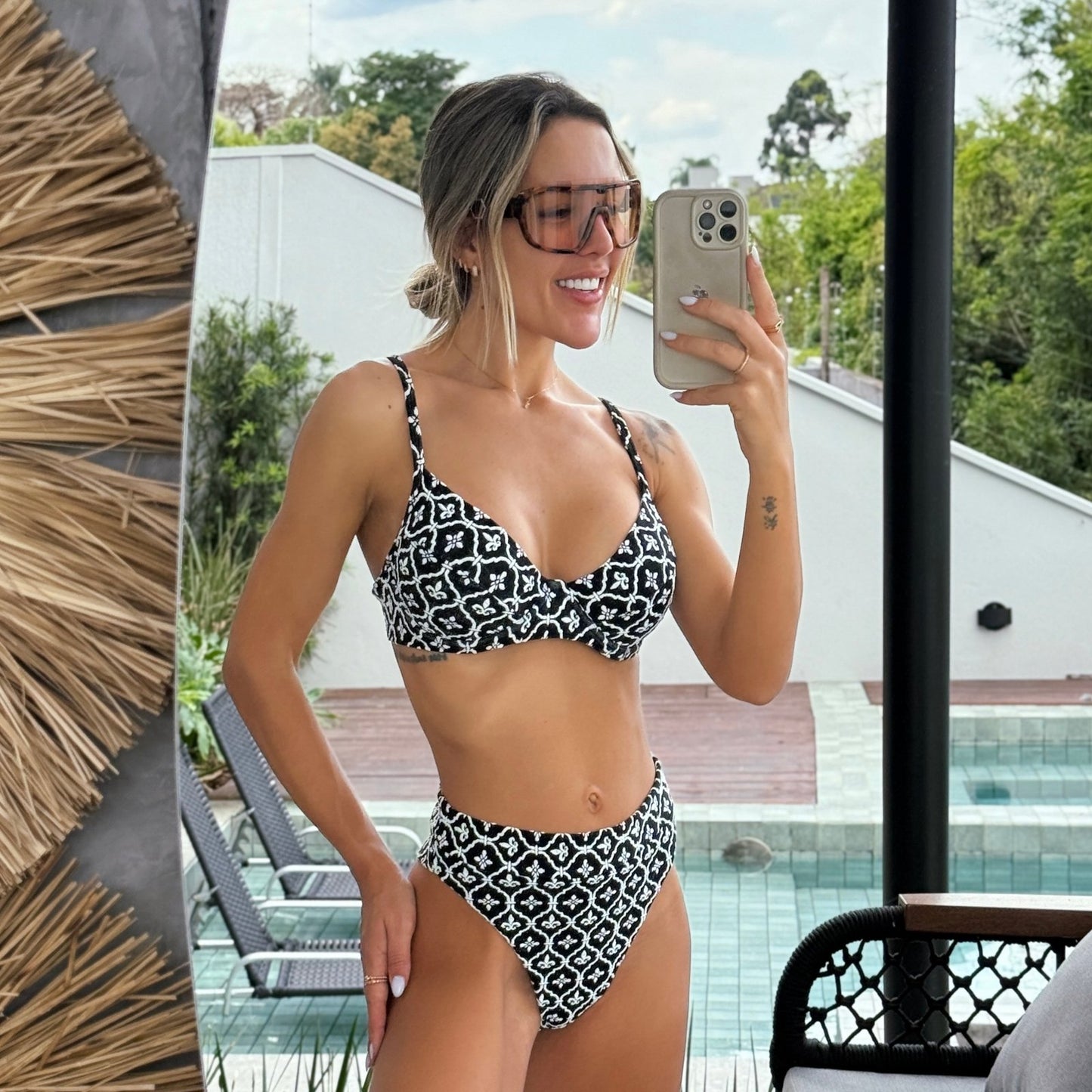 BIKINI MIKAELA - JACQUARD LIS