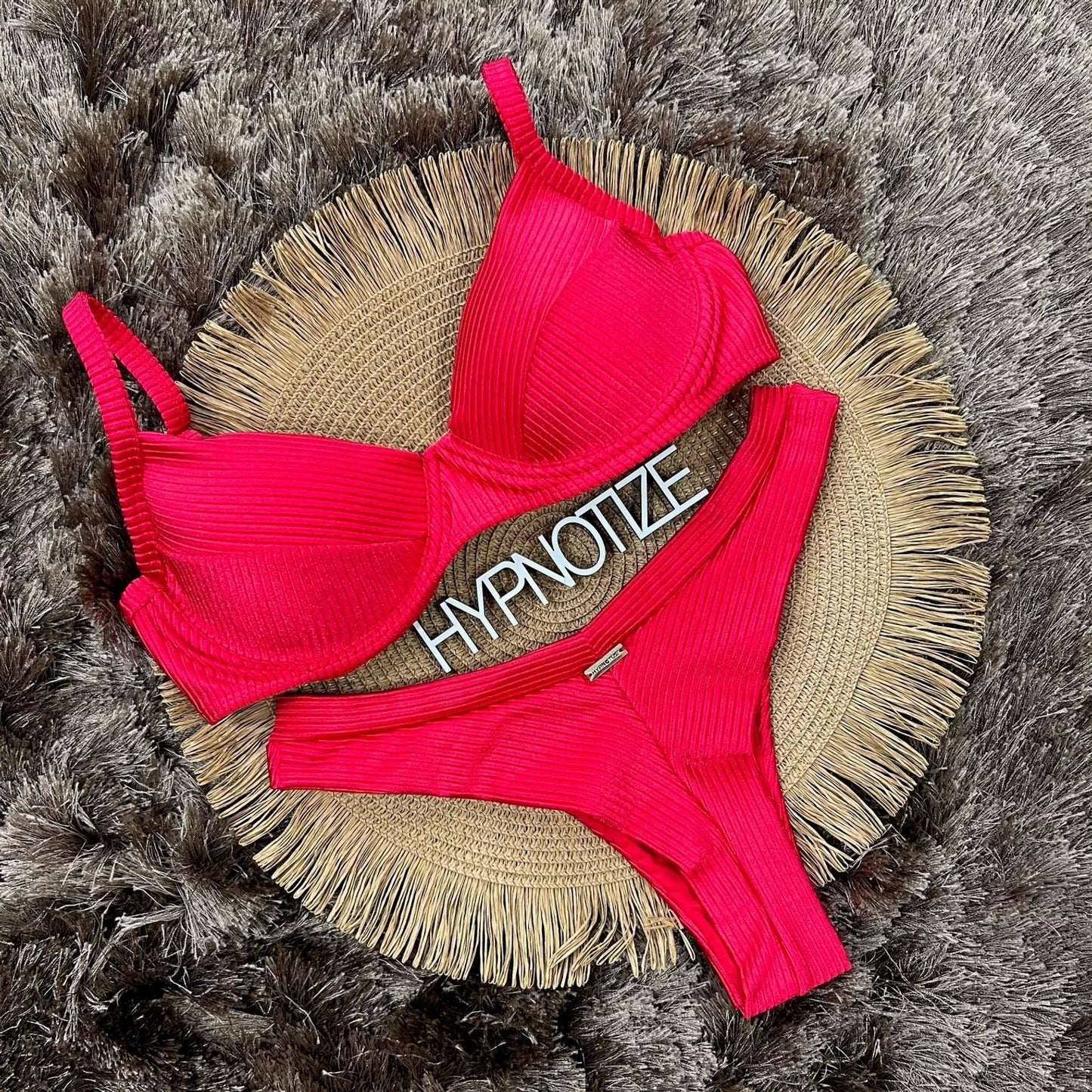 BIKINI CATIELE - LUREX RED