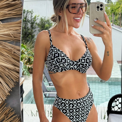 BIKINI MIKAELA - JACQUARD LIS