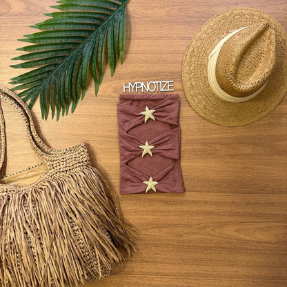 BEACH SKIRT EULALIA - COGNAC