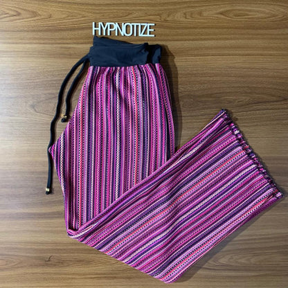 BEACH PANTS TAILANA - PURPLE CROCHET