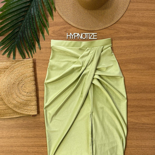BEACH SKIRT RAFAELY - OLIVE