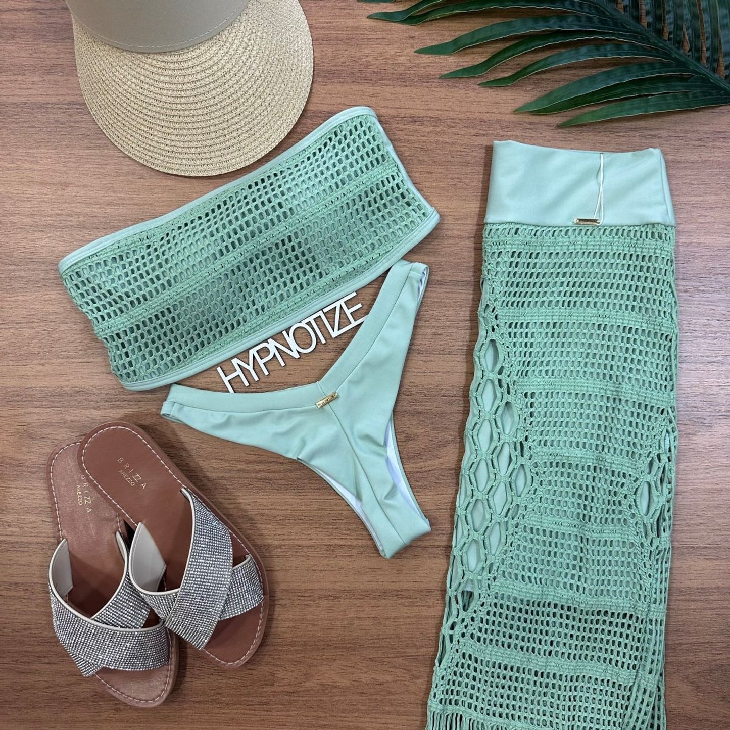 BEACH SKIRT DATIELE - GREEN