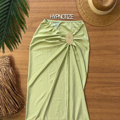 BEACH SKIRT KAVANY - OLIVE