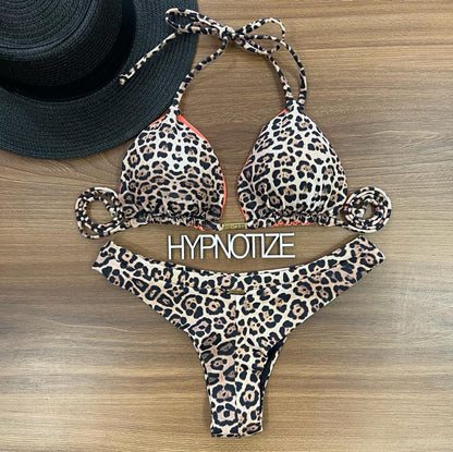 BIKINI ANDRIELI - ANIMAL PRINT NEON