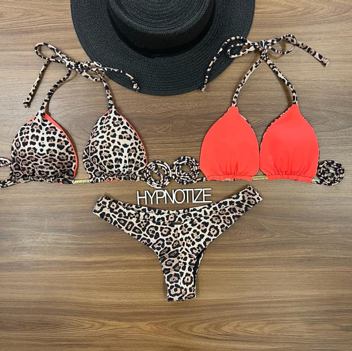 BIKINI ANDRIELI - ANIMAL PRINT NEON