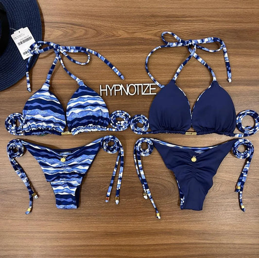 BIKINI ALINE - BLUE WAVES