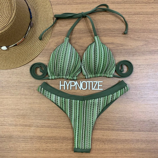 BIKINI ANDRIELI - CROCHE CORDOVA MILITARY