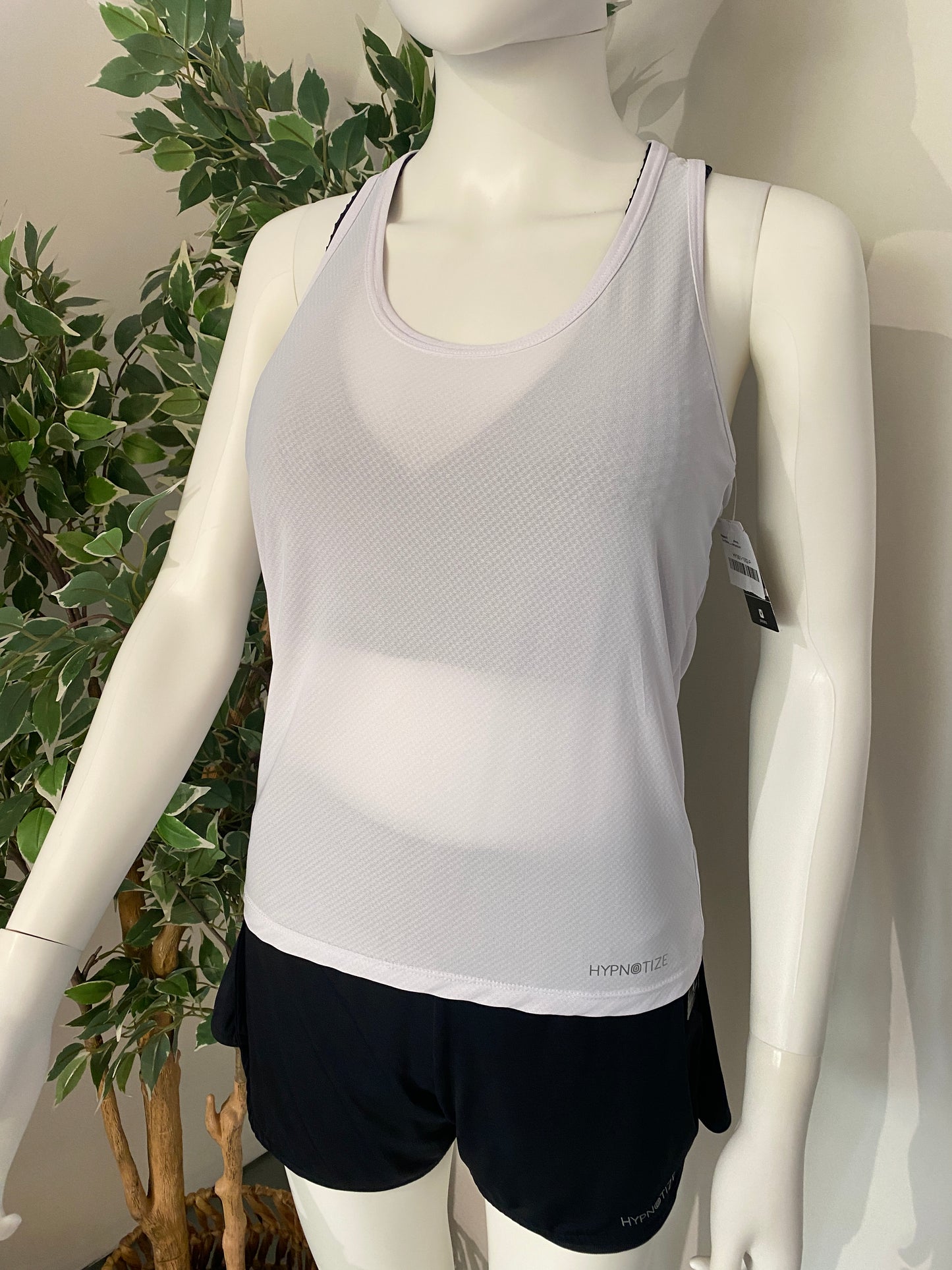 SPORTS TANK TOP - DRY FIT WHITE