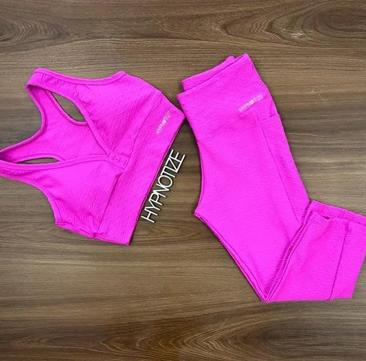 CAPRI + SPORTS BRA - SLOT PINK